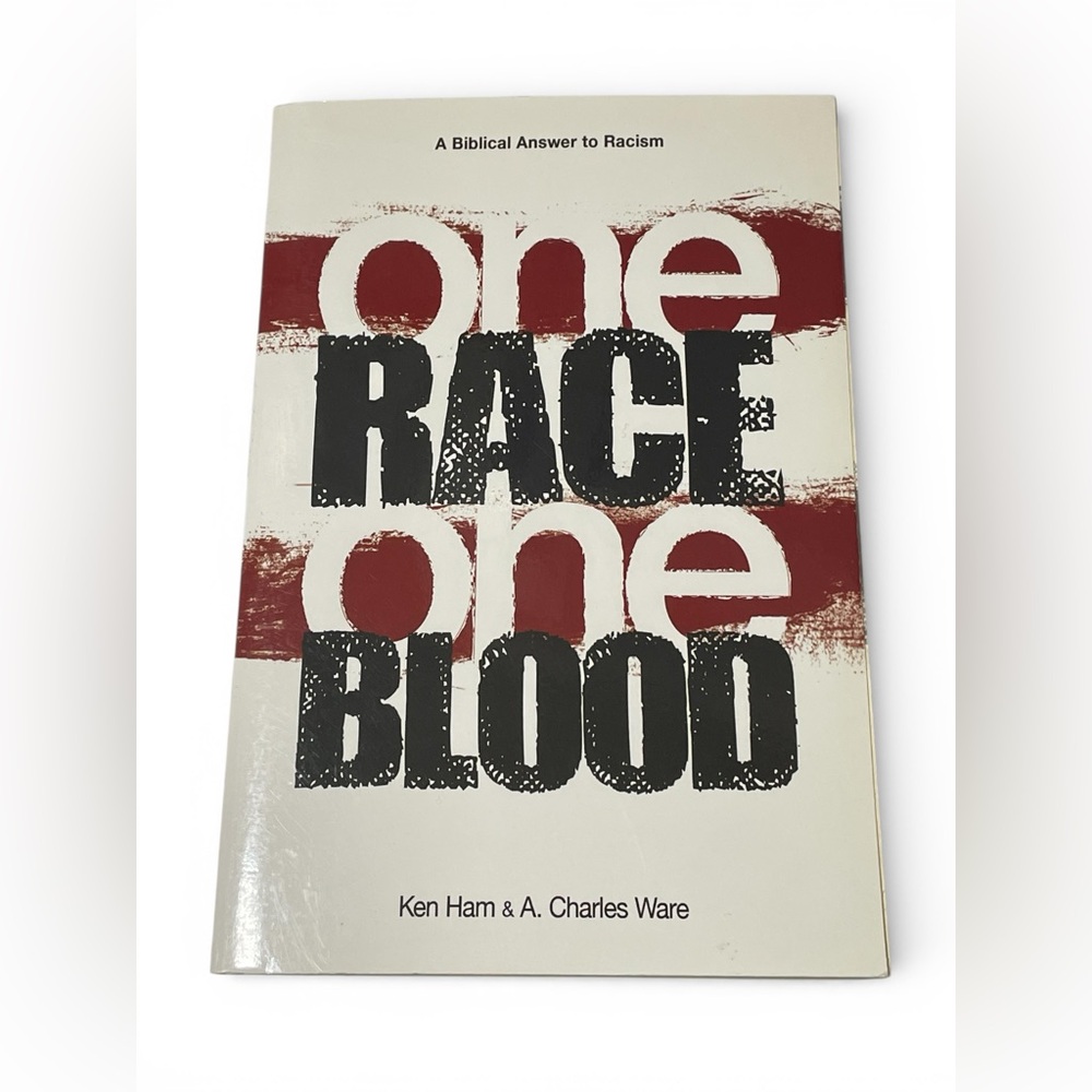 Signed One Race One Blood Book Autographed by Ken Ham Homeschool Biblical Answer